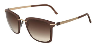 Silhouette INFINITY COLLECTION 8700 unisex Brown Geometric Sunglasses