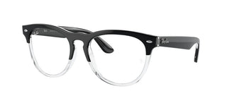 Ray-Ban IRIS RX 4471V unisex Black Squared Eyeglasses