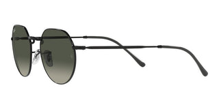 Ray-Ban JACK RB 3565 unisex Black Round Sunglasses