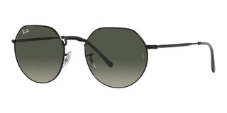 Ray-Ban JACK RB 3565 unisex Black Round Sunglasses