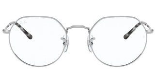 Ray-Ban JACK RX 6465 unisex Silver Geometric Eyeglasses