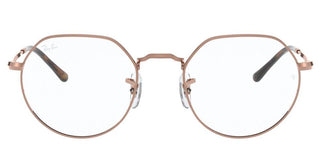 Ray-Ban JACK RX 6465 unisex Rose gold Geometric Eyeglasses