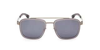 ic!berlin JACOB IC0011 unisex Ruthenium Pilot Sunglasses