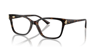 Jimmy Choo JC 3012 women Havana Squared Eyeglasses