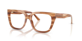 Jimmy Choo JC 3019B women Brown Geometric Eyeglasses