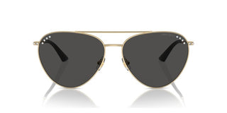 Jimmy Choo JC 4002B women Gold Pilot Sunglasses