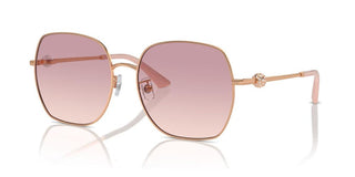 Jimmy Choo JC 4008HD women Rose gold Geometric Sunglasses