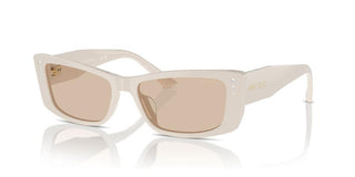 Jimmy Choo JC 5002BU women White Rectangle Sunglasses