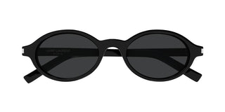 Saint Laurent JEANNE SUN SL 751 women Black Round Sunglasses