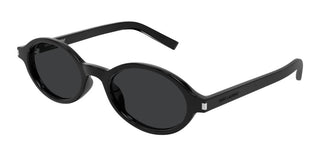 Saint Laurent JEANNE SUN SL 751 women Black Round Sunglasses