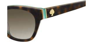 Kate Spade JERRI/S women Havana Squared Sunglasses