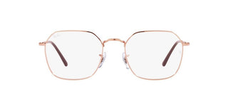 Ray-Ban JIM RX 3694V unisex Rose gold Squared Eyeglasses