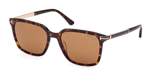 Tom Ford JOCHEM FT1183 unisex Havana Squared Sunglasses