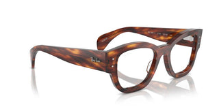 Ray-Ban JORGE RX 7681V unisex Havana Squared Eyeglasses