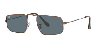 Ray-ban Julie Rb 3957 Unisex Brown Geometric Sunglasses