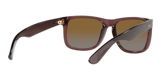 Ray-Ban JUSTIN RB 4165 men Havana Squared Sunglasses