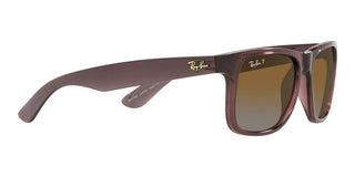 Ray-Ban JUSTIN RB 4165 men Havana Squared Sunglasses