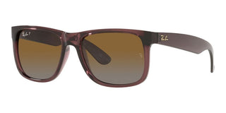 Ray-Ban JUSTIN RB 4165 men Havana Squared Sunglasses