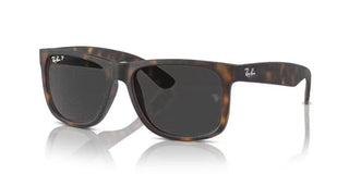 Ray-Ban JUSTIN RB 4165 men Havana Squared Sunglasses