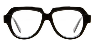 Kuboraum K37 unisex Black Geometric Eyeglasses