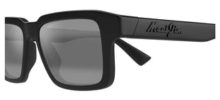 Maui Jim KAHIKO 635 unisex Black Geometric Sunglasses