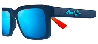 Maui Jim KAHIKO 635 unisex Blue Geometric Sunglasses