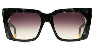 Dita KAMIN unisex Green Squared Sunglasses