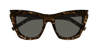 Saint Laurent KATE SL 214 women Havana Cat Eye Sunglasses