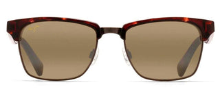 Maui Jim KAWIKA 257 unisex Havana Geometric Sunglasses