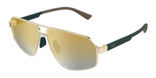 Maui Jim KEAWAWA MJ0620S men Green Pilot Sunglasses