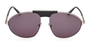 Tom Ford KEN FT 1095 unisex Silver Pilot Sunglasses