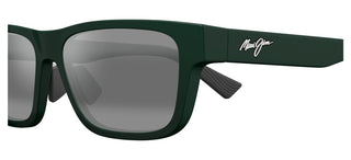 Maui Jim KEOLA MJ0628S men Green Squared Sunglasses