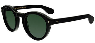 Moscot Keppe Unisex Black Round Sunglasses