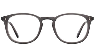 Garrett Leight KINNEY unisex Grey Squared Eyeglasses