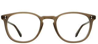 Garrett Leight KINNEY unisex Green Squared Eyeglasses