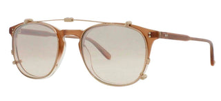 Garrett Leight KINNEY unisex Rose gold Squared Eyeglasses