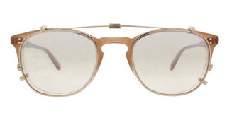 Garrett Leight KINNEY unisex Rose gold Squared Eyeglasses