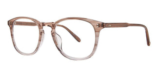 Garrett Leight KINNEY unisex Grey Squared Eyeglasses