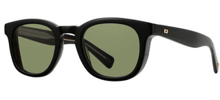 Garrett Leight KINNEY X unisex Black Geometric Sunglasses