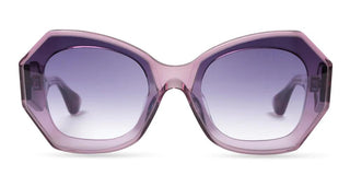 Dita KOVAIA unisex Violet Geometric Sunglasses