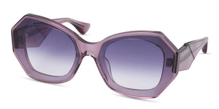 Dita KOVAIA unisex Violet Geometric Sunglasses