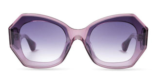 Dita KOVAIA unisex Violet Geometric Sunglasses