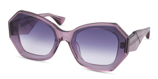 Dita KOVAIA unisex Violet Geometric Sunglasses