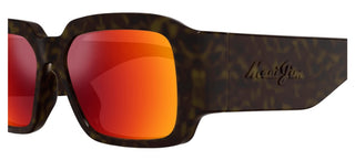 Maui Jim KUPALE 639 unisex Havana Rectangle Sunglasses