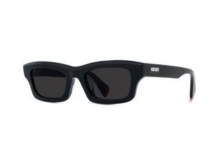 KENZO KZ40164U unisex Black Rectangle Sunglasses