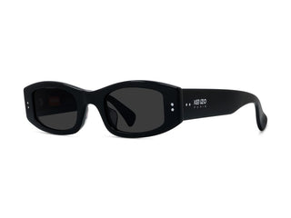 KENZO KZ40166U unisex Black Rectangle Sunglasses