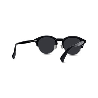 KENZO KZ40195U unisex Black Round Sunglasses