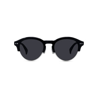 KENZO KZ40195U unisex Black Round Sunglasses