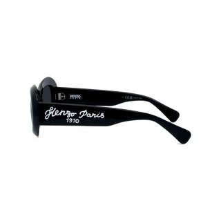 KENZO 1970 KZ40208I unisex Black Oval Sunglasses