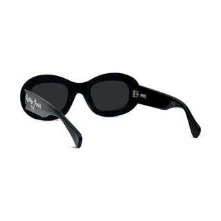 KENZO 1970 KZ40208I unisex Black Oval Sunglasses